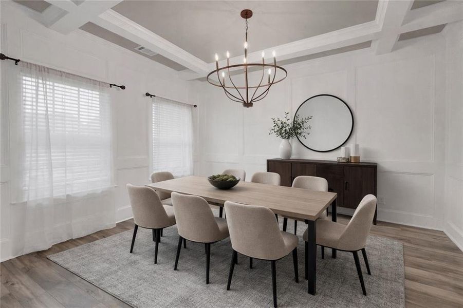 Furnished interior view inside a new home in , Bonaire (Image 13).