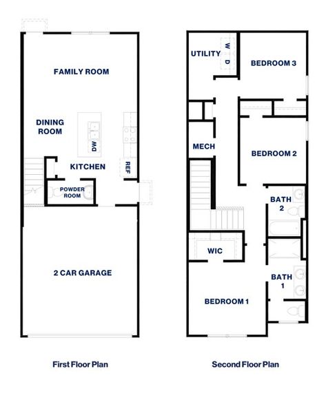 2D floor plan layout for the 1293 by D.R. Horton in The Villas at Legacy Park, Houston, TX (Image 6). 2D floor plan layout for the 1293 by D.R. Horton in The Villas at Legacy Park, Houston, TX (Image 6).