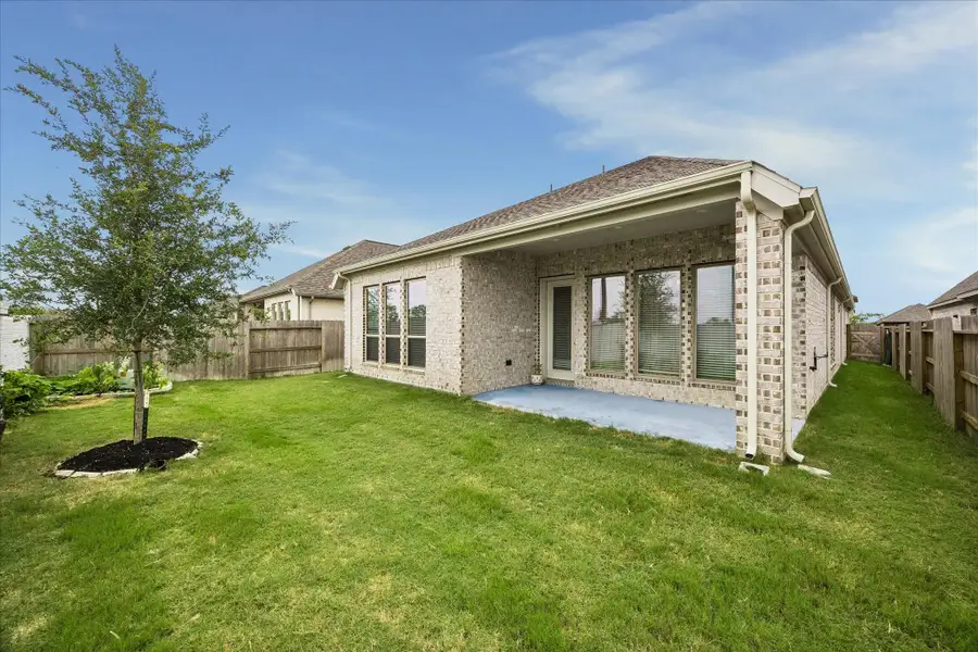 Exterior details and patio area of a home in Valencia, Manvel (Image 20). Exterior details and patio area of a home in Valencia, Manvel (Image 20).