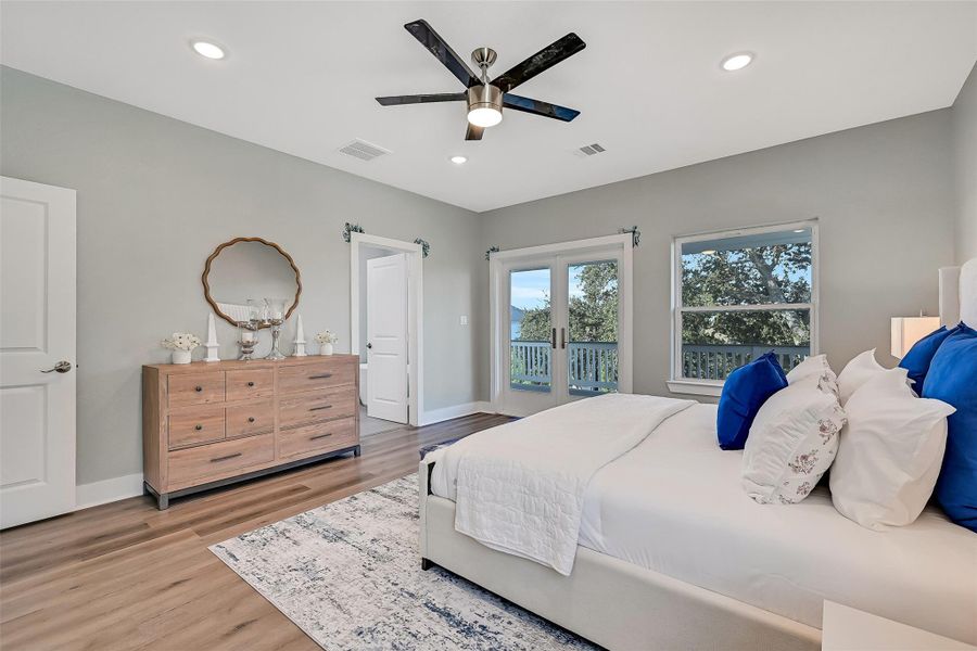 Furnished interior view inside a new home in , Galveston (Image 6). Furnished interior view inside a new home in , Galveston (Image 6).