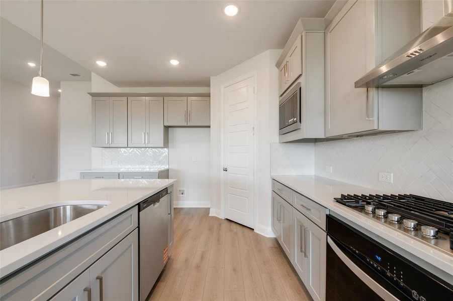 Furnished interior view inside a new home in Arbors at Legacy Hills, Celina (Image 9).