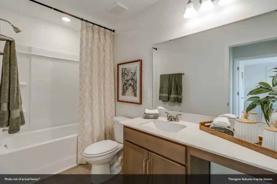 Furnished interior view inside a new home in Ellington, Elgin (Image 32).