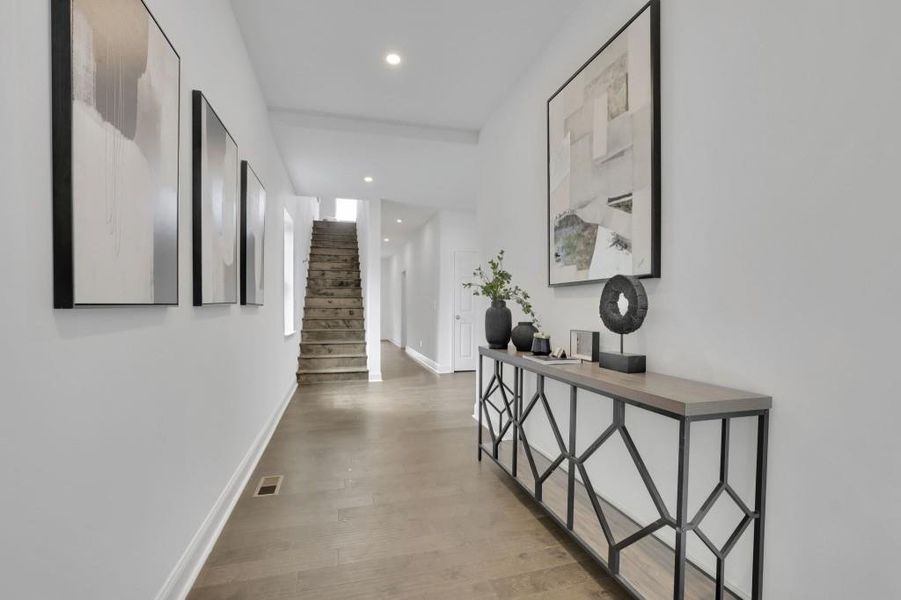 Furnished interior view inside a new home in , Buford (Image 6).