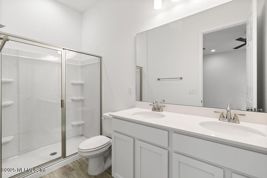 Furnished interior view inside a new home in , Jacksonville (Image 7). Furnished interior view inside a new home in , Jacksonville (Image 7).