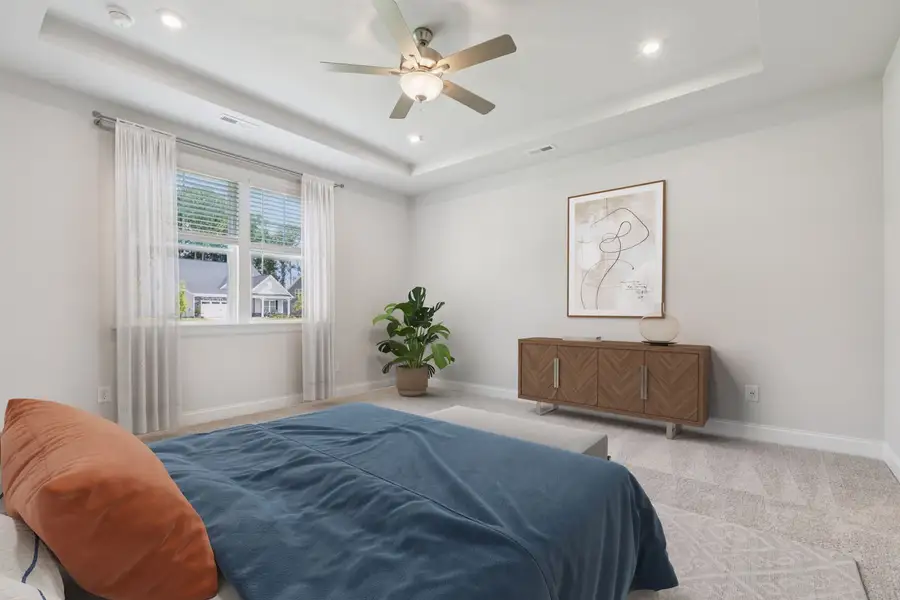 Furnished interior view inside a new home in The Beacon at Old Peachtree Single Family Homes, Lawrenceville (Image 359).