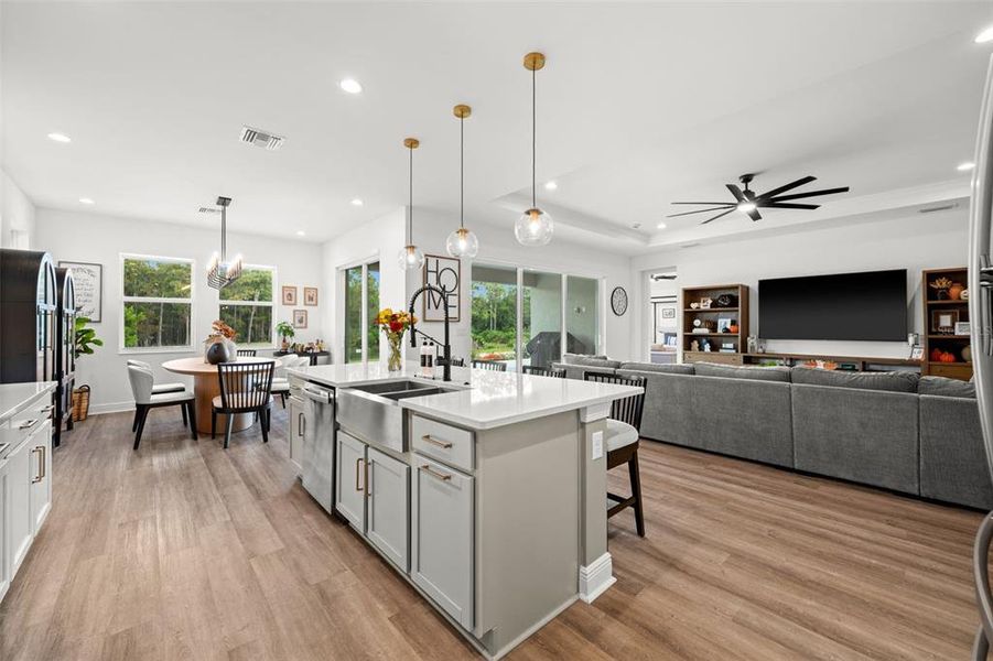 Furnished interior view inside a new home in , Punta Gorda (Image 28).