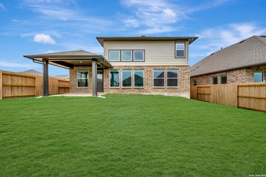 Exterior details and patio area of a home in , New Braunfels (Image 3). Exterior details and patio area of a home in , New Braunfels (Image 3).