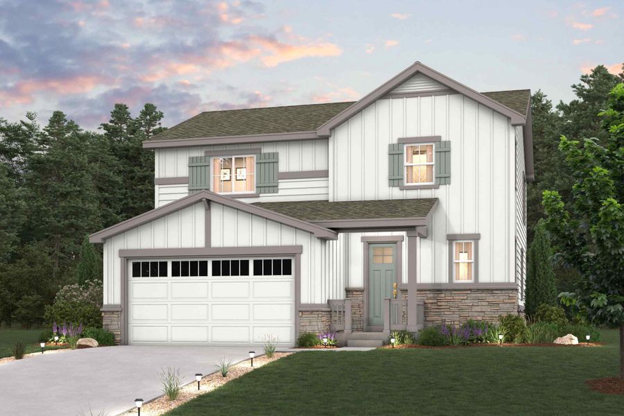 Mackenzie Floor Plan at The Aurora Highlands Elevation C