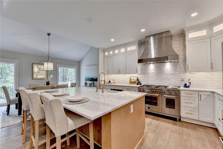 Furnished interior view inside a new home in , Atlanta (Image 38).