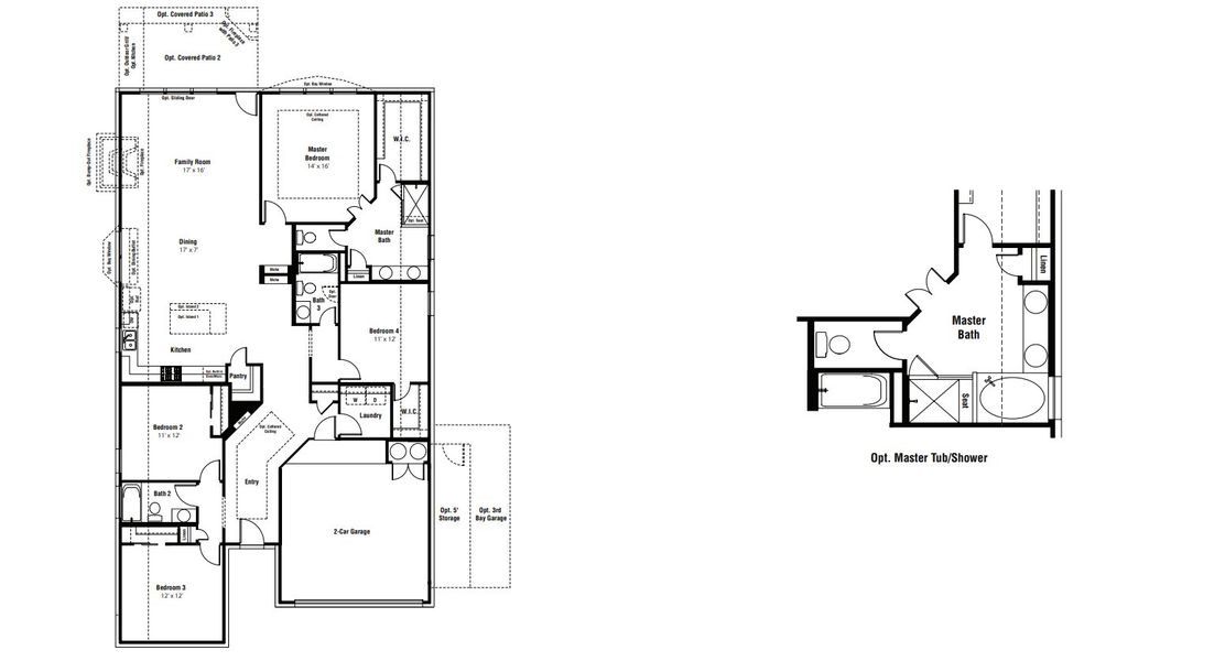 2D floor plan layout for the Hamilton by Scott Felder Homes in The Crossvine, Schertz, TX (Image 3). 2D floor plan layout for the Hamilton by Scott Felder Homes in The Crossvine, Schertz, TX (Image 3).
