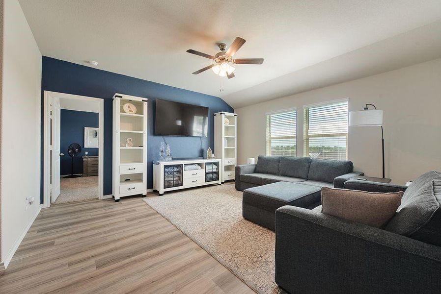 Furnished interior view inside a new home in , Fort Worth (Image 9).