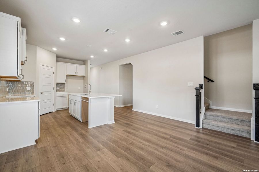 Furnished interior view inside a new home in Arcadia Ridge - Premier Series, San Antonio (Image 16).