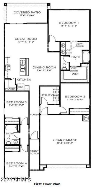 QR Easton Floorplan