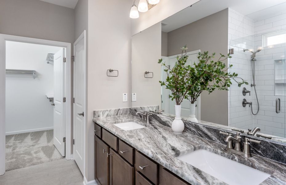 Representative furnished interior of a home built from the Contour by Del Webb in Del Webb at Chatham Park, Pittsboro (Image 13).