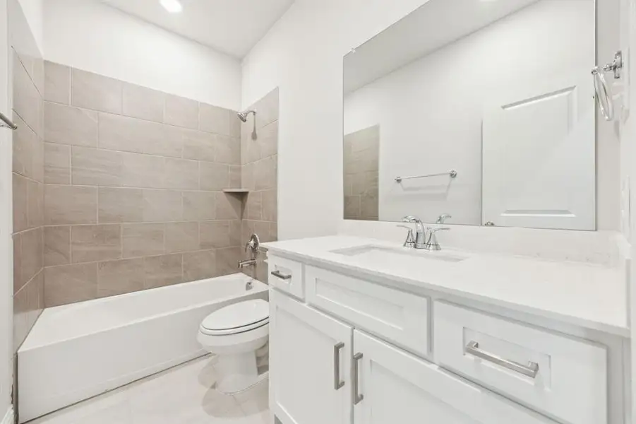 Furnished interior view inside a new home in Sicily, Princeton (Image 10).