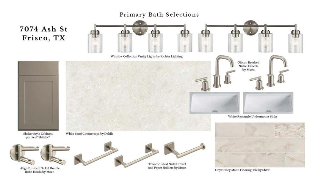 Sample of building materials used in homes in , Frisco (Image 5).