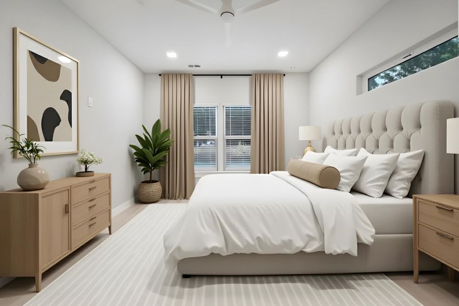 Furnished interior view inside a new home in , North Charleston (Image 5). Furnished interior view inside a new home in , North Charleston (Image 5).
