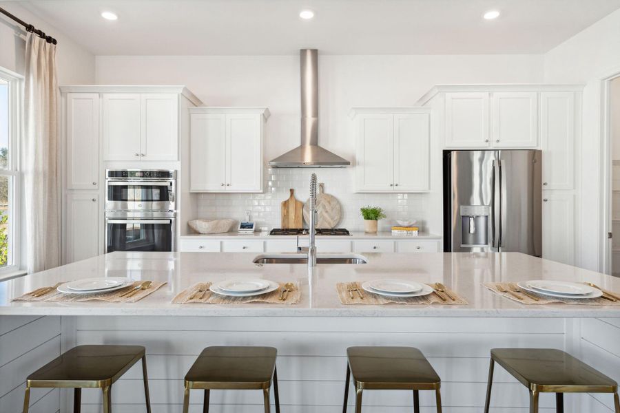 Furnished interior view inside a new home in , Summerville (Image 10).