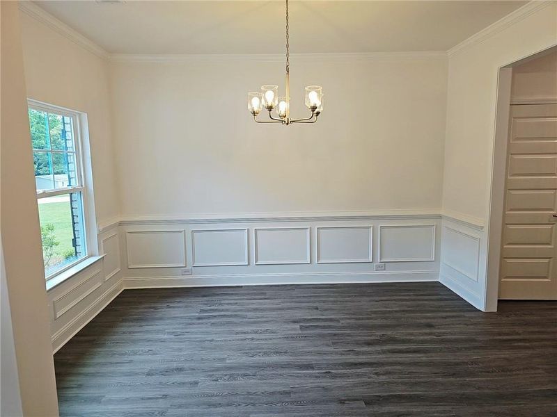 Spacious, unfurnished interior of a new home in Park Place, Bowdon (Image 13). Spacious, unfurnished interior of a new home in Park Place, Bowdon (Image 13).