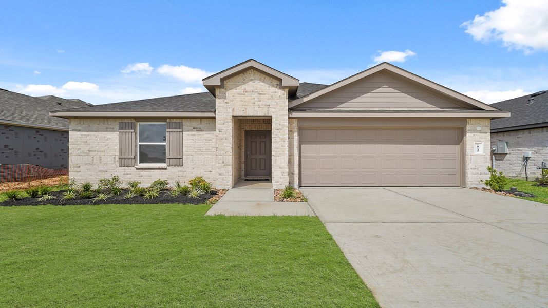 Image 19 representing the Texas Cali by D.R. Horton in Cypress Green, Hockley, TX.