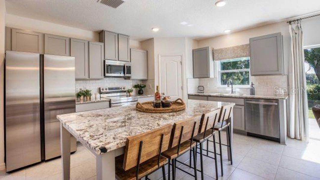 Furnished interior view inside a new home in , Lakeland (Image 4).
