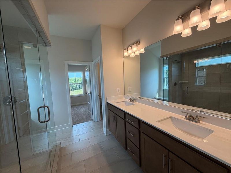Furnished interior view inside a new home in Mallard’s Landing, Jefferson (Image 10).
