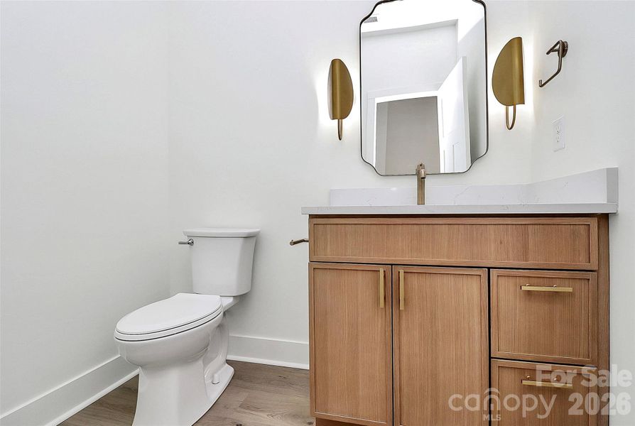 Half Bath on Main Floor