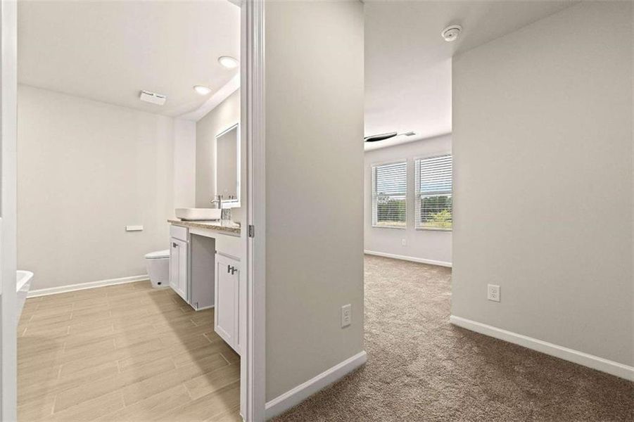 Spacious, unfurnished interior of a new home in The Grove At Mundy Mill, Gainesville (Image 19). Spacious, unfurnished interior of a new home in The Grove At Mundy Mill, Gainesville (Image 19).