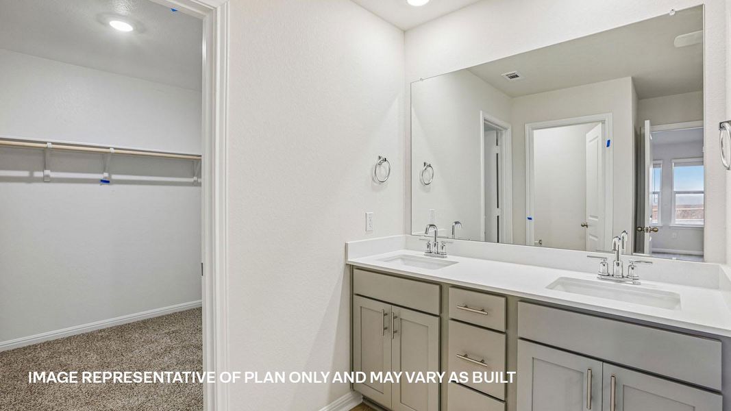 Furnished interior view inside a new home in Thunder Rock, Marble Falls (Image 12).