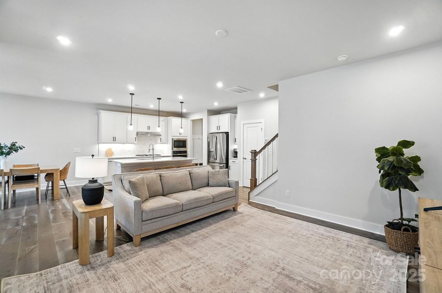 Furnished interior view inside a new home in Seven Oaks, Belmont (Image 23).