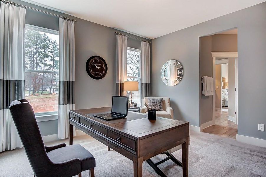 Furnished interior view inside a new home in , Pendergrass (Image 23).