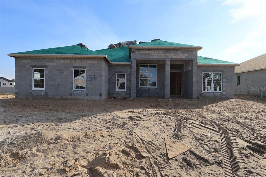 In-progress construction of a new home in Willow Run, Apopka, FL (Image 8).