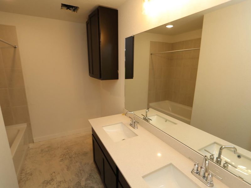 Furnished interior view inside a new home in Ambrose, La Marque (Image 3).