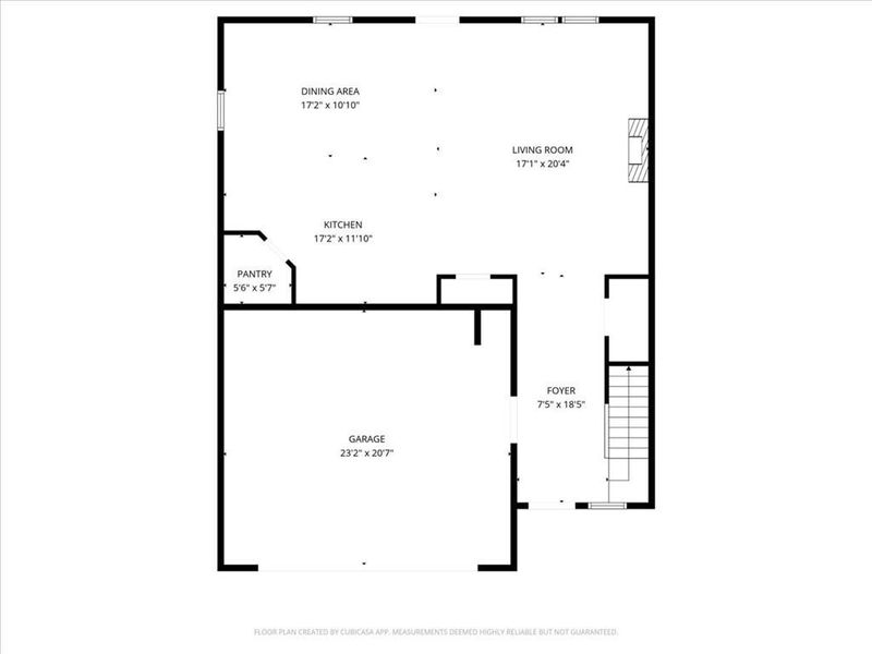 2D floor plan layout of this home in , Carrollton, GA (Image 4).