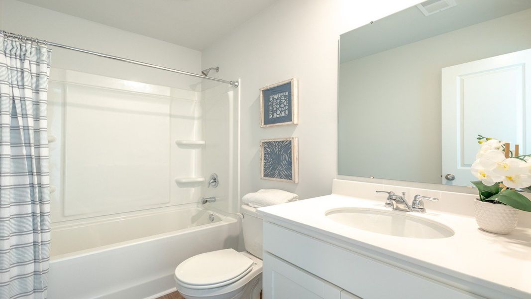 Furnished interior view inside a new home in Evergreen, Holly Hill (Image 15).