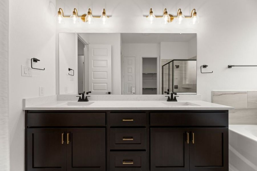 Furnished interior view inside a new home in Milrany Ranch, Melissa (Image 14).