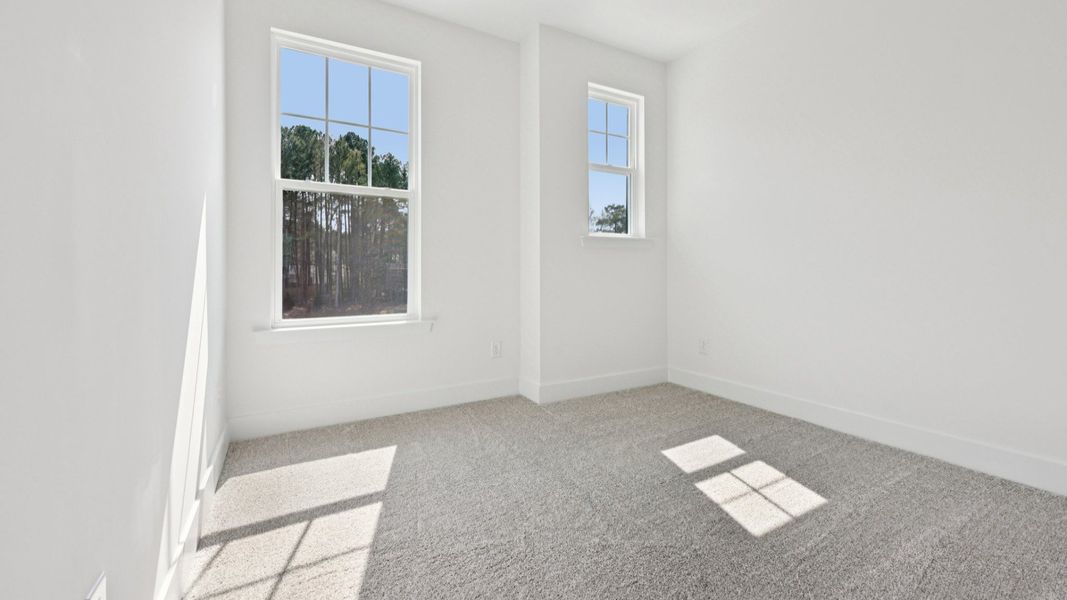 Furnished interior view inside a new home in Bayberry, Raleigh (Image 18).