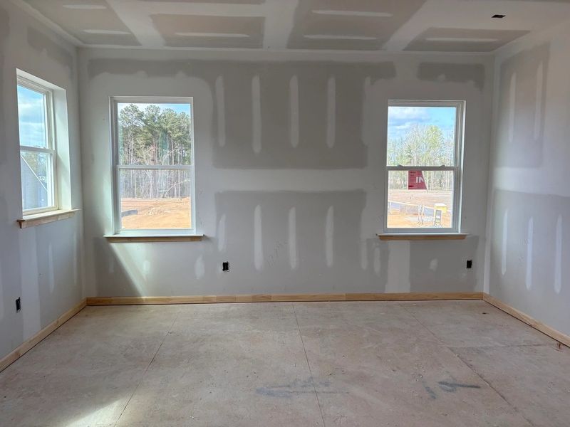 In-progress construction of a new home in Crescent Mills, Wilson's Mills, NC (Image 20).
