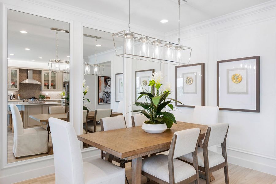 Representative furnished interior of a home built from the Bimini by GL Homes in Valencia Parc at Riverland, Port St. Lucie (Image 14).