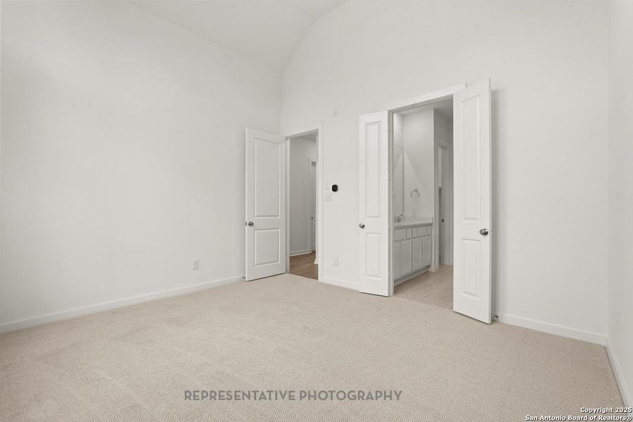 Spacious, unfurnished interior of a new home in Davis Ranch: 45ft. lots, San Antonio (Image 21).