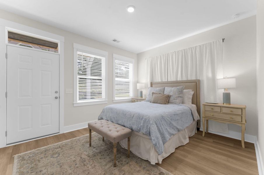 Furnished interior view inside a new home in , Charleston (Image 15).
