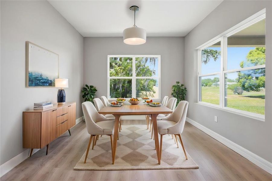 Furnished interior view inside a new home in , Inverness (Image 9).