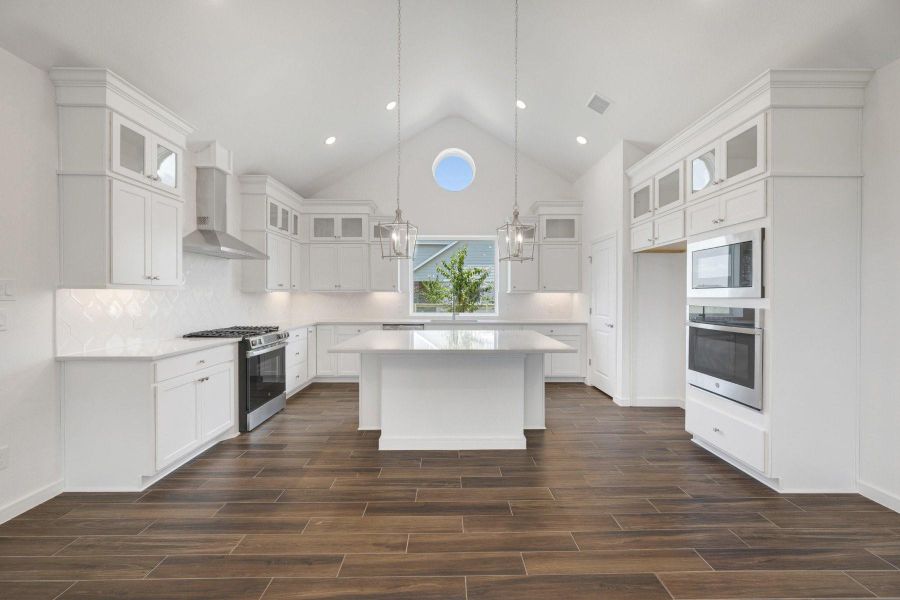 Stunning island kitchen