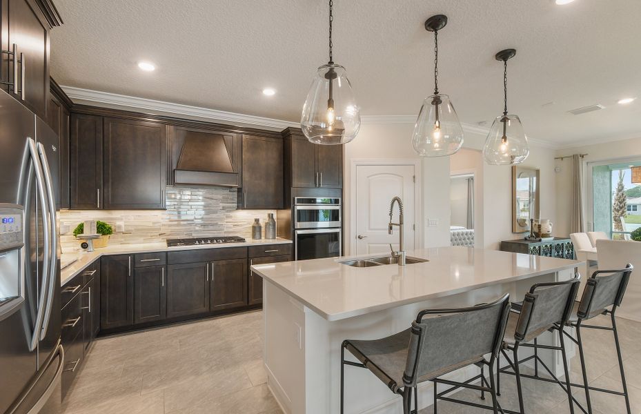 Kitchen with Large Center Island