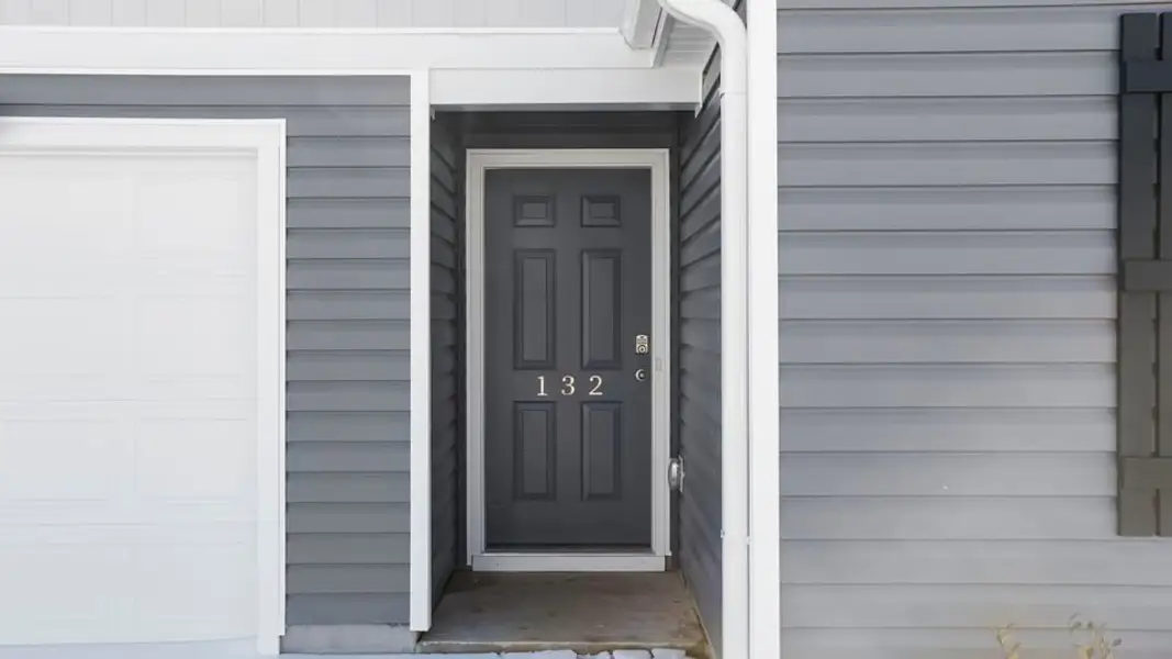 Exterior details and patio area of a home in Harper Ridge, Roebuck (Image 4).