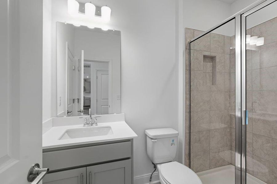 Furnished interior view inside a new home in Reserve at Hickory Walk, Kennesaw (Image 12).