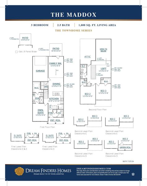 Image 14 representing the Maddox - Townhomes by Dream Finders Homes in The Settlement, Simpsonville, SC. Image 14 representing the Maddox - Townhomes by Dream Finders Homes in The Settlement, Simpsonville, SC.