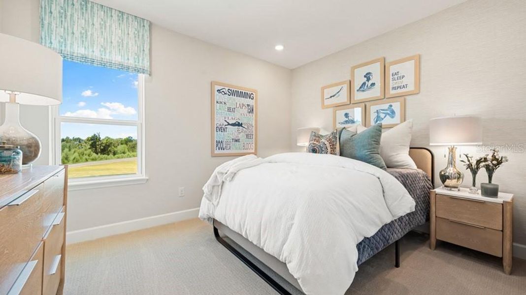 Furnished interior view inside a new home in Victoria Lakes, Odessa (Image 17). Furnished interior view inside a new home in Victoria Lakes, Odessa (Image 17).