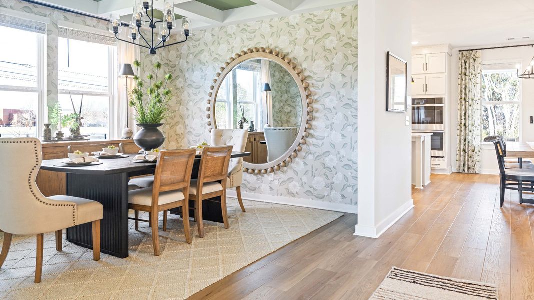 Furnished interior view inside a new home in Cottages of Bearwood, Mount Pleasant (Image 7).