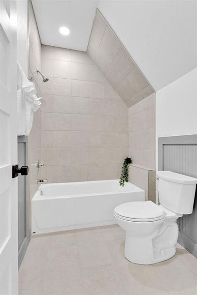 Furnished interior view inside a new home in , Hideaway (Image 12).